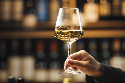 イタリアワインを中心に約70銘柄を用意。ペアリングも提案